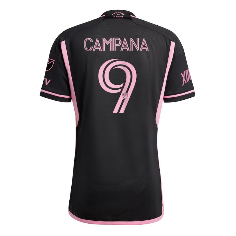 Leonardo Campana Inter Miami CF  Unisex Shirt 2023 Player Jersey - Black - Jersey Teams World
