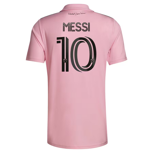 Lionel Messi Inter Miami CF 2023/24 The Heart Beat Kit Jersey - Pink