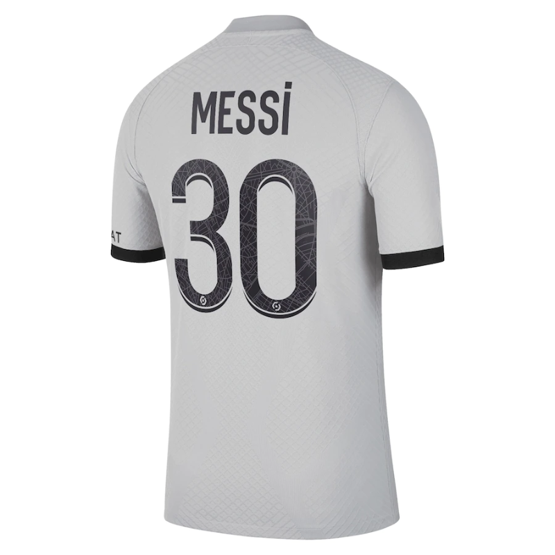 Lionel Messi Paris Saint-Germain 2022/23 Away Vapor Match Authentic Player Jersey - Black - Jersey Teams World