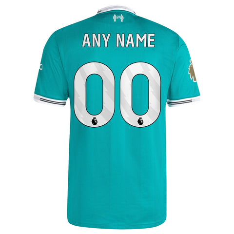 Liverpool  Third Customized Jersey   Green 2025–26 Premium Fan Edition Soccer Jersey - Green