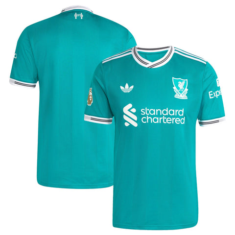 Liverpool  Third Jersey 2025–26 Premium Fan Edition Soccer Jersey - Green
