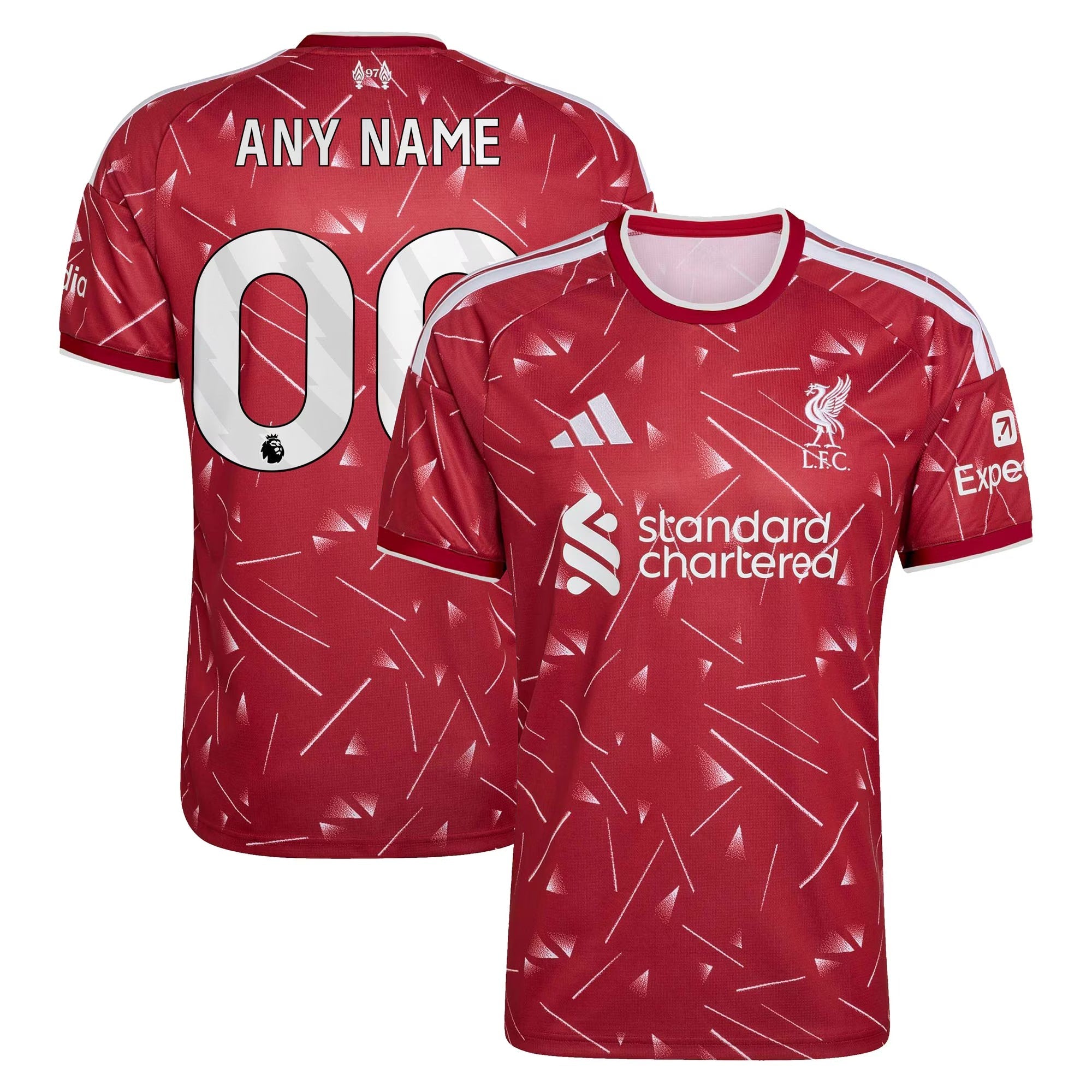 Liverpool adidas 2026/27 Home Replica Custom Jersey – Red - Jersey Teams World
