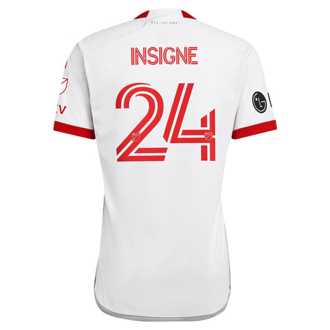 Lorenzo Insigne Toronto FC adidas 2024 GTA Kit Player Jersey – White
