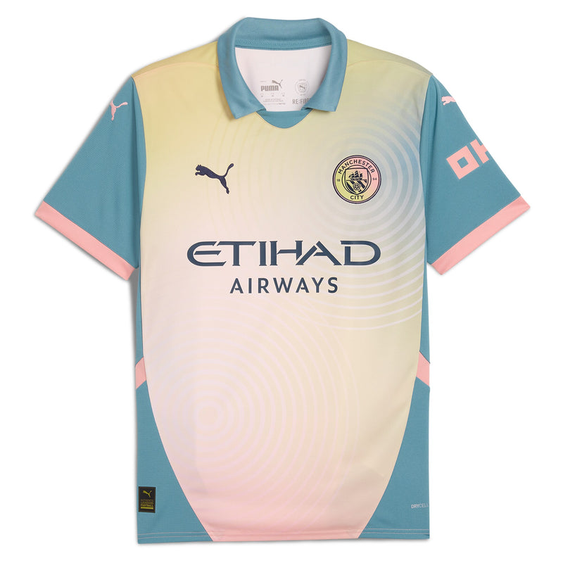 Manchester City Puma 2024/25 Fourth Custom Jersey - Blue