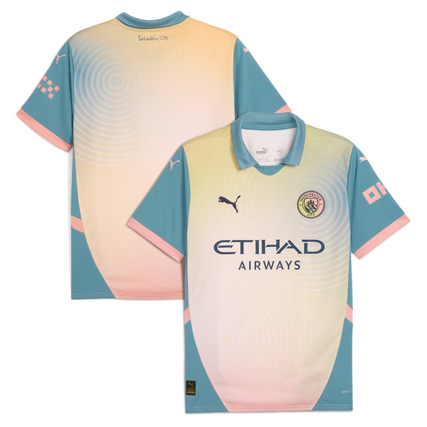 Manchester City Puma 2024/25 Fourth Custom Jersey - Blue