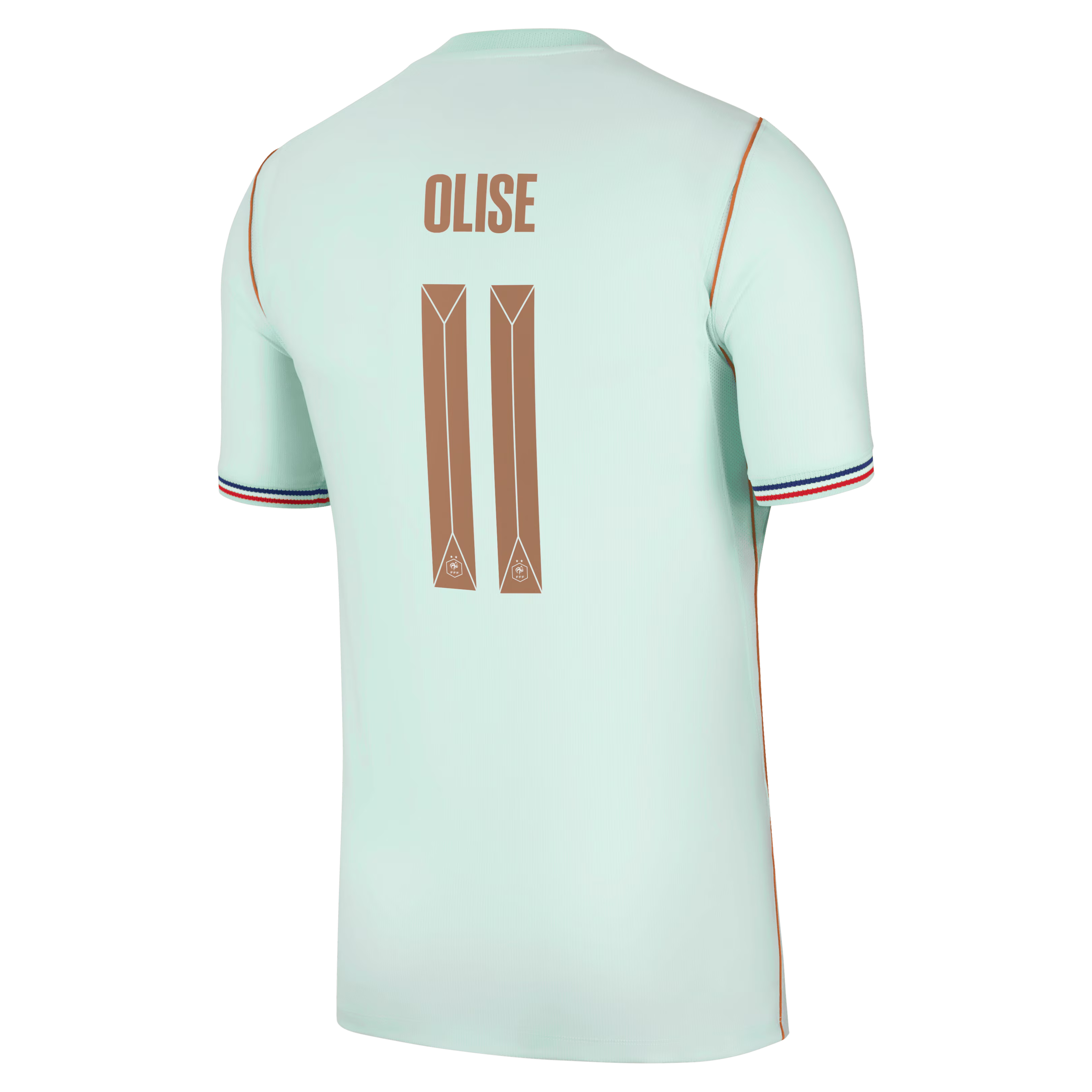 Michael Olise France National Team Nike 2026 Away Stadium Replica Jersey - Green - Jersey Teams World