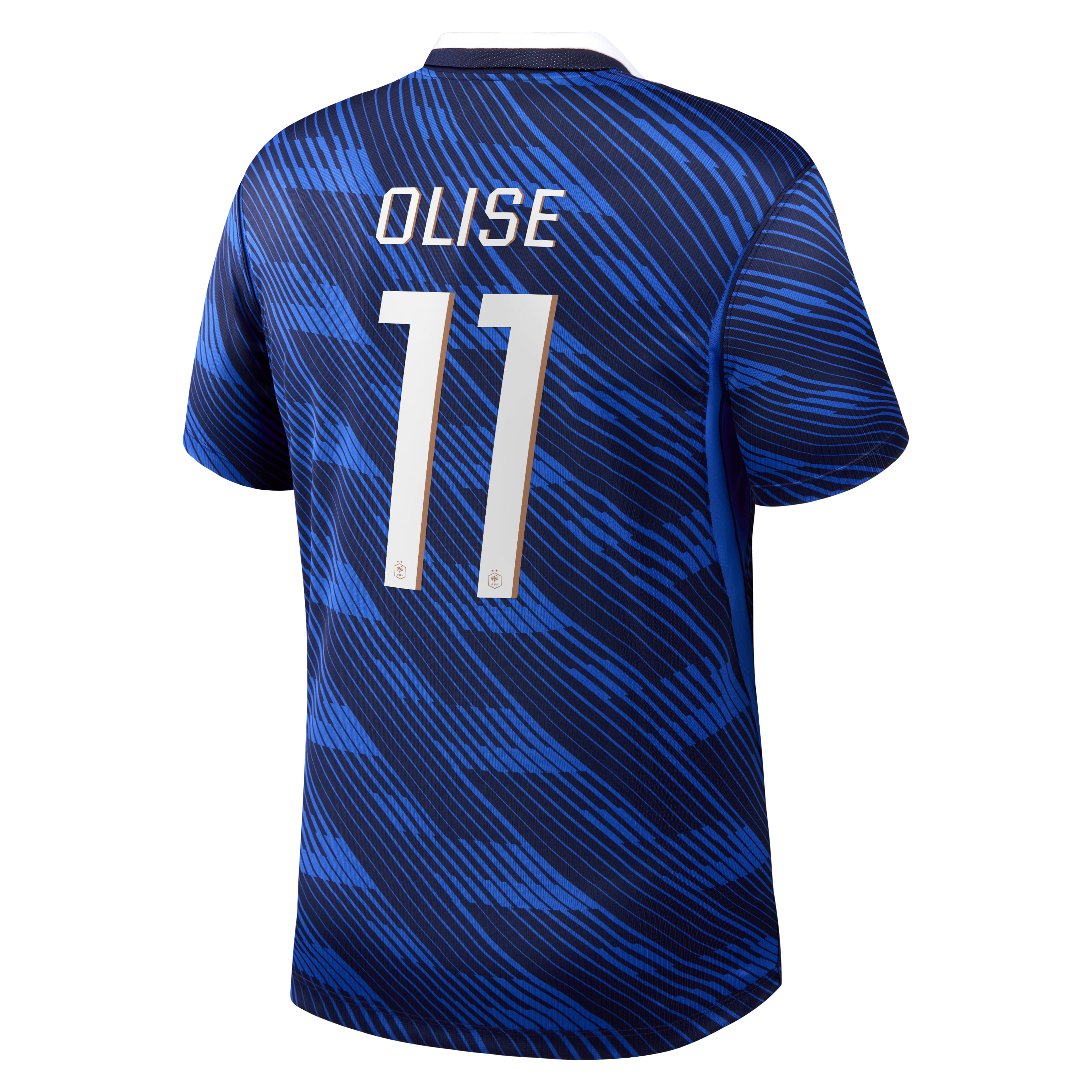 Michael Olise France National Team Nike 2026 Home Stadium Replica Jersey - Blue - Jersey Teams World