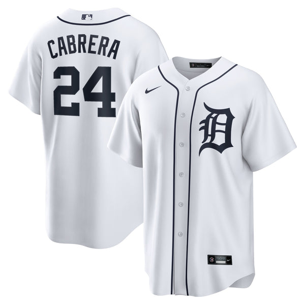 Miguel Cabrera Detroit Tigers Nike Home Player Name Jersey - White