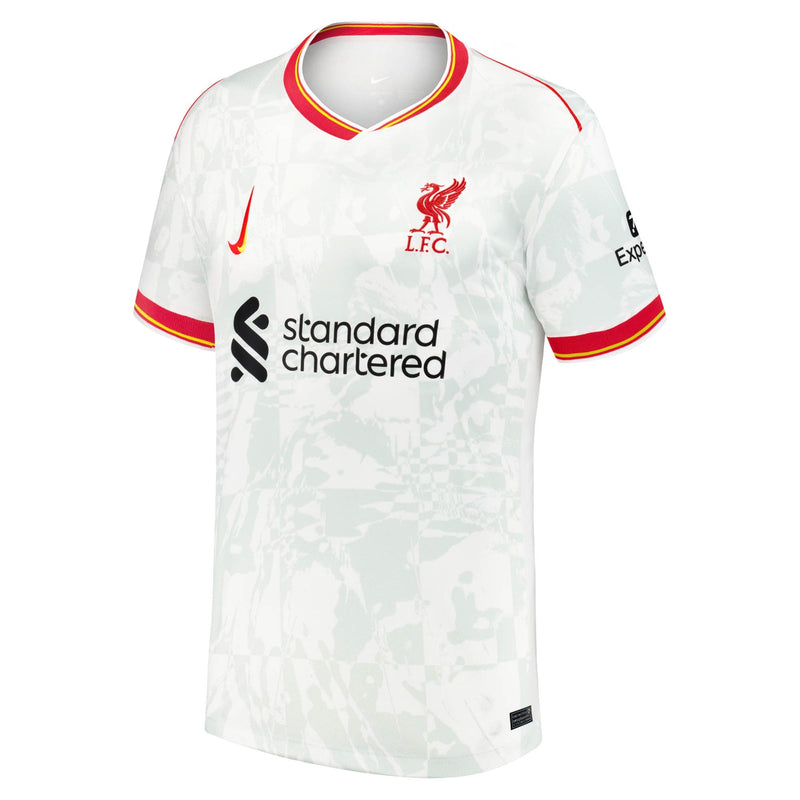 Mohamed Salah Liverpool Nike 2024/25 Third Jersey - White