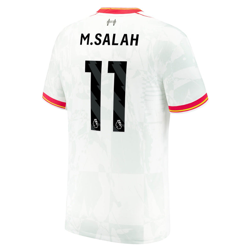 Mohamed Salah Liverpool Nike 2024/25 Third Jersey - White