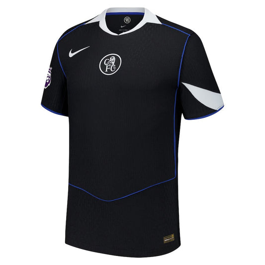 Caicedo Chelsea  Third Player Jersey   Black 2025–26 Premium Fan Edition Soccer Jersey - Black