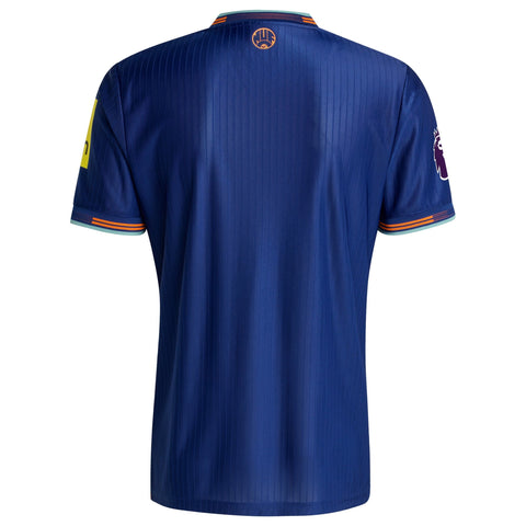 Newcastle United  Third Custom Jersey 2025–26 Premium Fan Edition Soccer Jersey - Blue