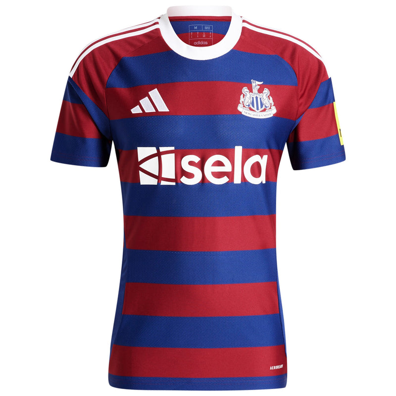 Newcastle United adidas Shirt 2024/25 Away Custom Jersey - Burgundy