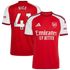 Official Declan Rice Arsenal Official-Adidas 2026/27 Home Replica Jersey - Red Midfielder Soccer Gear