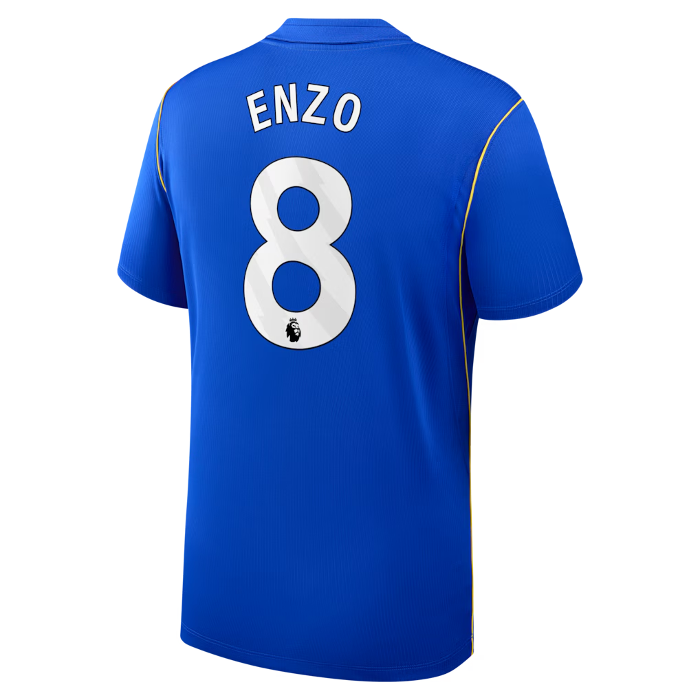 Official Enzo Fernández Chelsea Official-Nike 2026/27 Home Stadium Replica Jersey - Blue Playmaker Soccer Gear