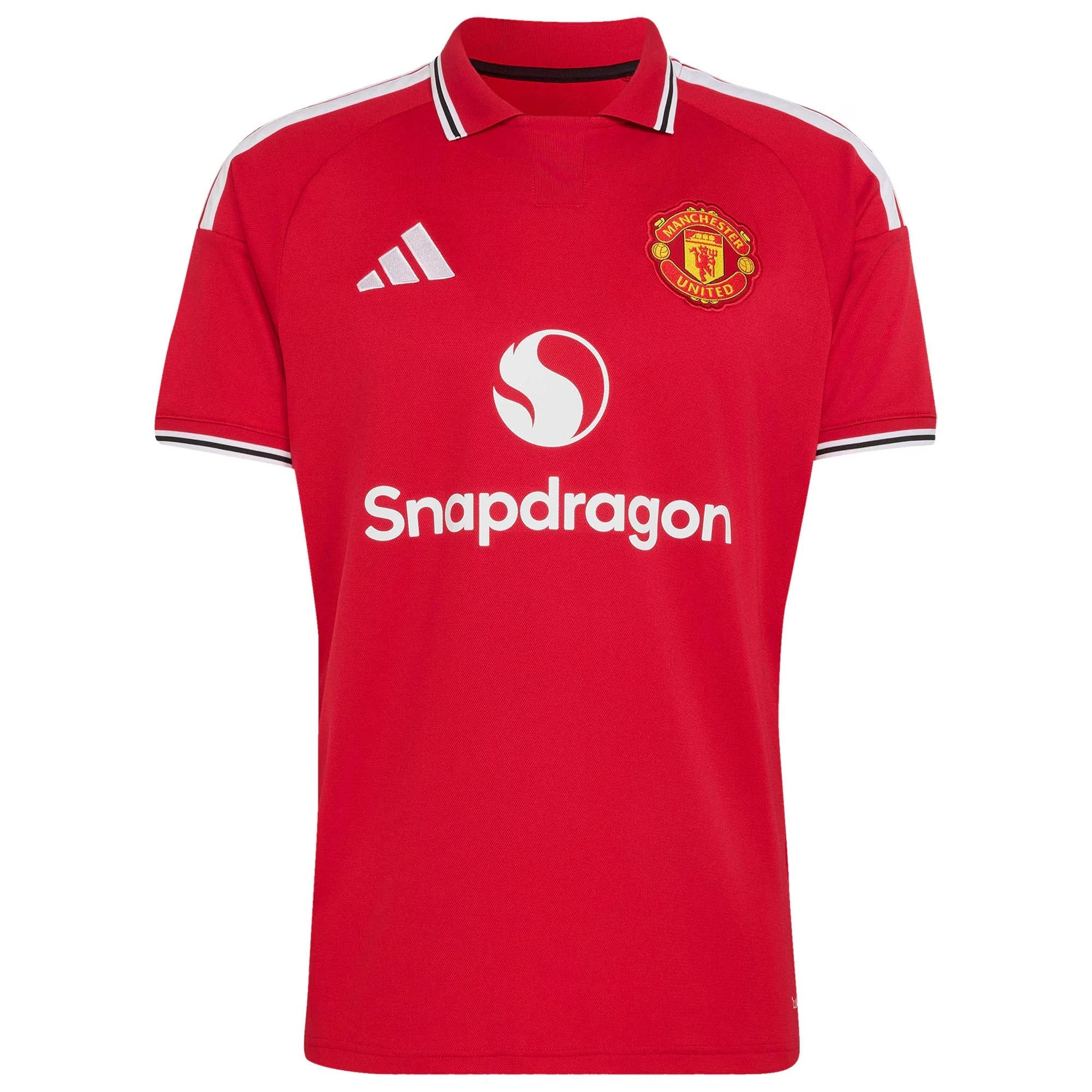 Official Manchester United adidas 2026/27 Home Replica Custom Jersey - Red - Jersey Teams World