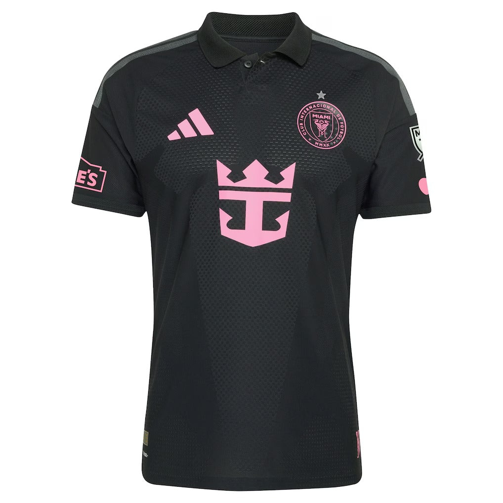 Official Sergio Reguilón Inter Miami CF 2026 On-Field Patch Official-Adidas Jersey - Black - Jersey Teams World
