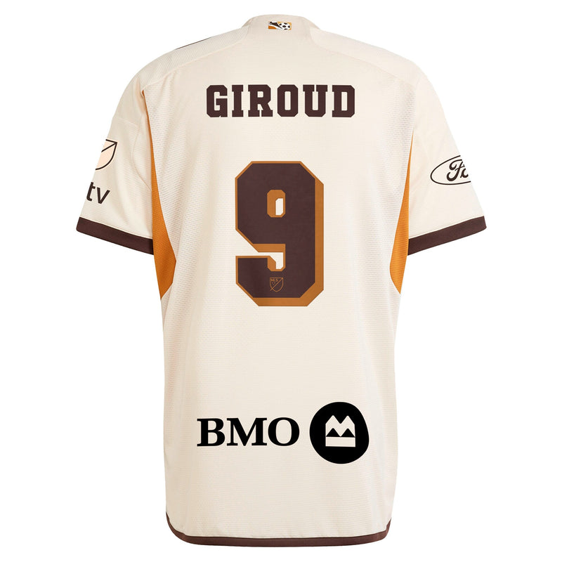 Olivier Giroud LAFC adidas 2024 Archive Jersey - Tan