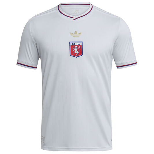 Olympique Lyonnais  Home Jersey   White 2025–26 Premium Fan Edition Soccer Jersey - White