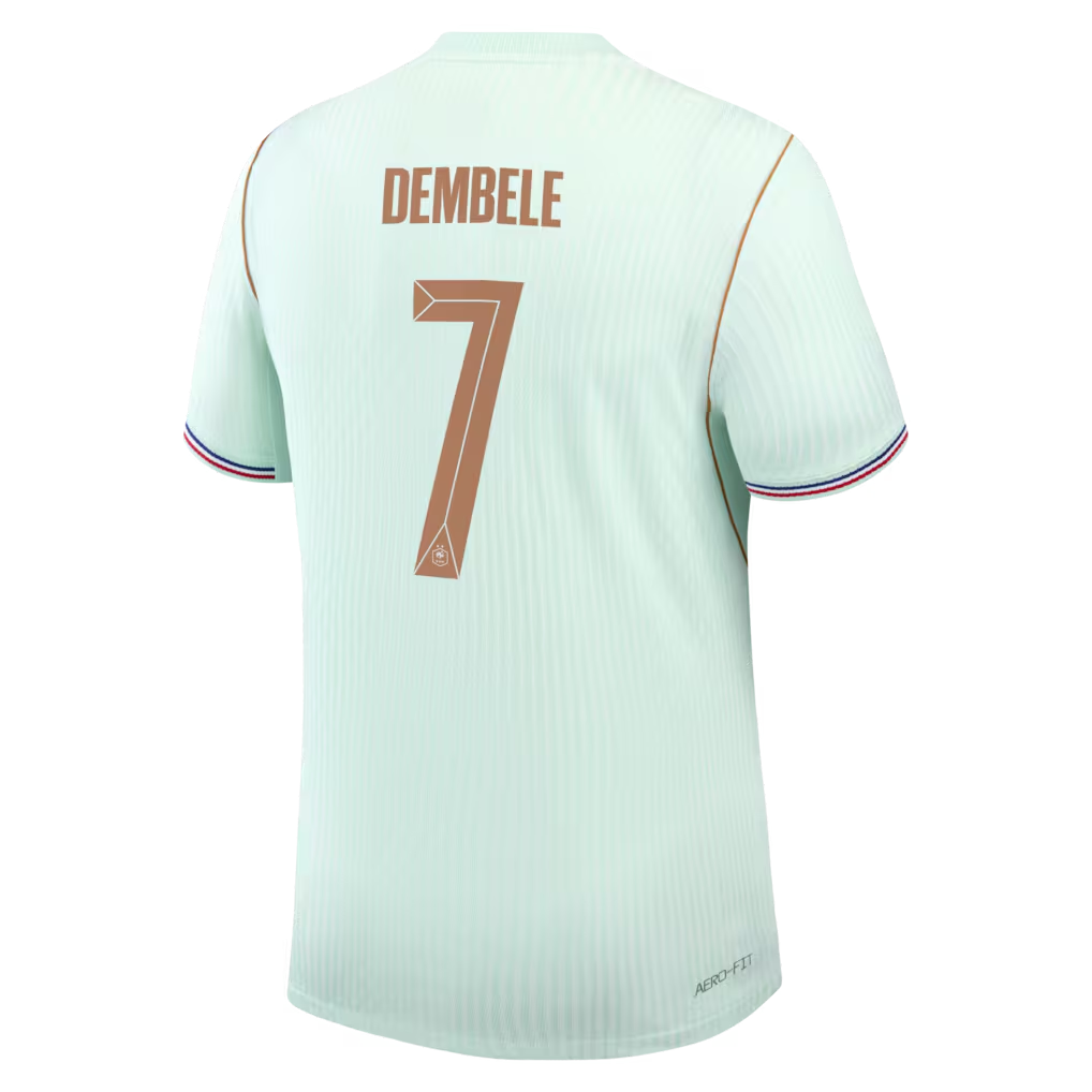Ousmane Dembélé France National Team Nike 2026 Away Match Replica Jersey - Green - Jersey Teams World