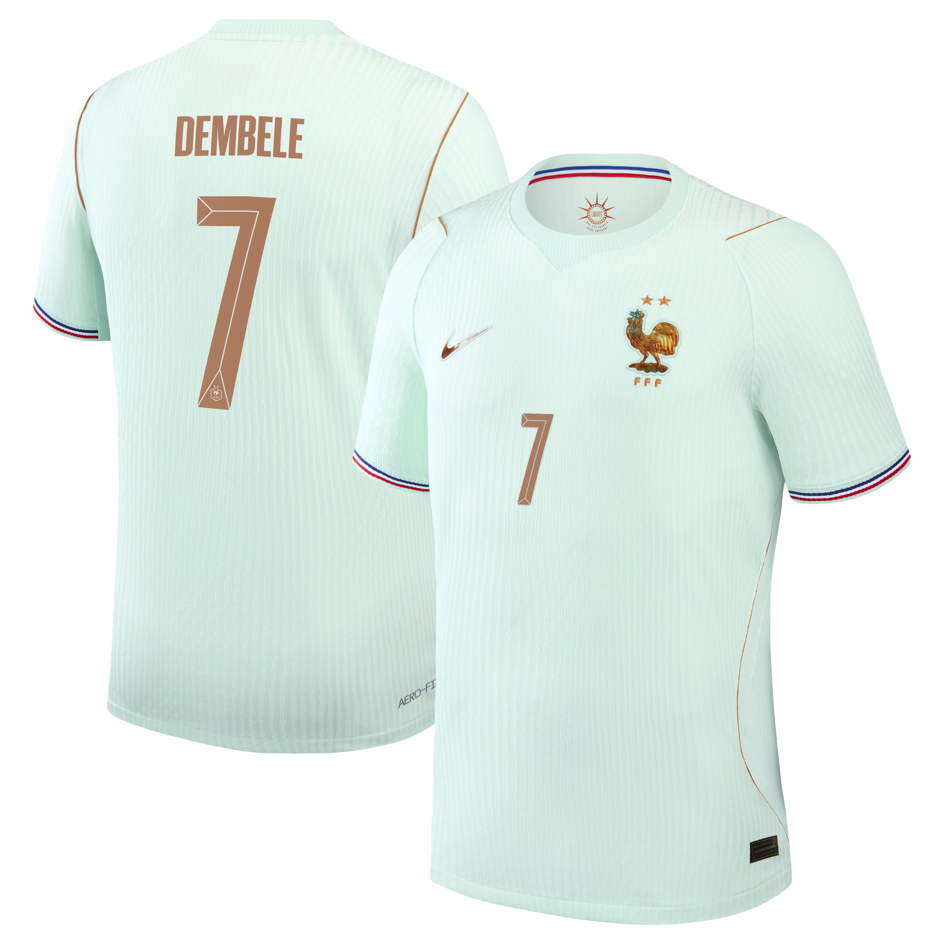 Ousmane Dembélé France National Team Nike 2026 Away Match Replica Jersey - Green - Jersey Teams World