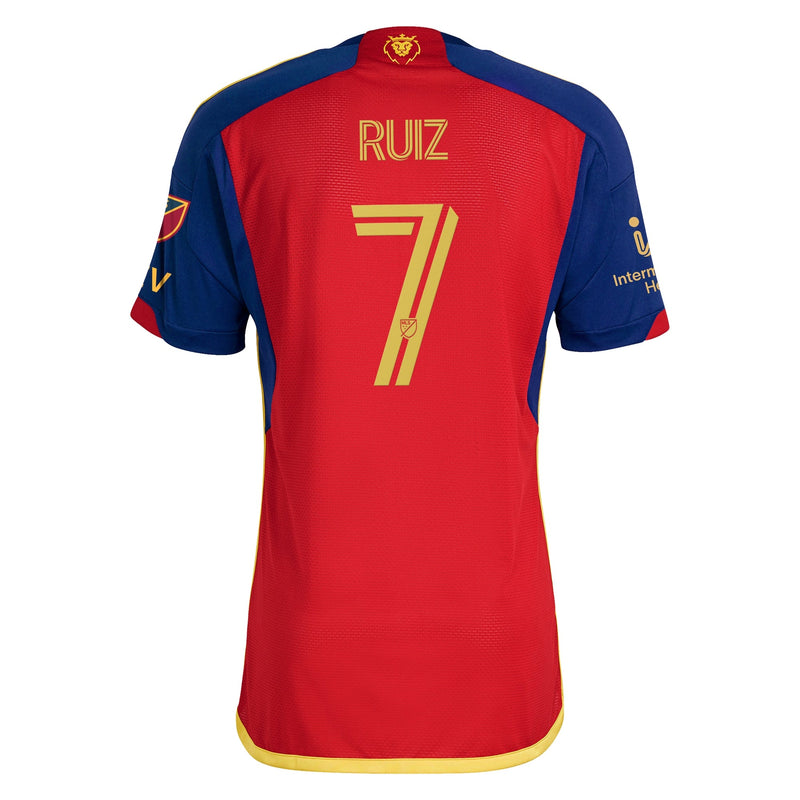 Pablo Ruiz Real Salt Lake adidas 2024 Peak Utah Player Jersey – Red