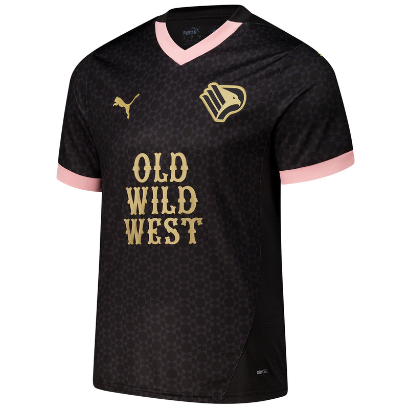 Palermo Puma 2024/25 Away Custom Jersey - Black