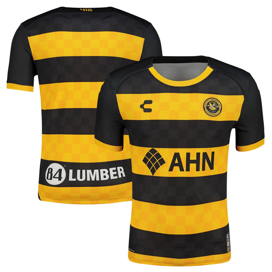 Pittsburgh Riverhounds SC Charly 2025–26 Premium Fan Edition Soccer Jersey - Black