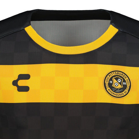 Pittsburgh Riverhounds SC Charly 2025–26 Premium Fan Edition Soccer Jersey - Black