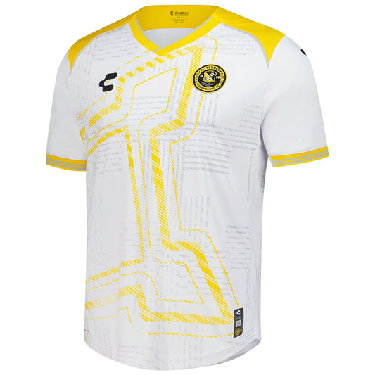 Pittsburgh Riverhounds SC Charly Third  Authentic Jersey   White 2025–26 Premium Fan Edition Soccer Jersey - White