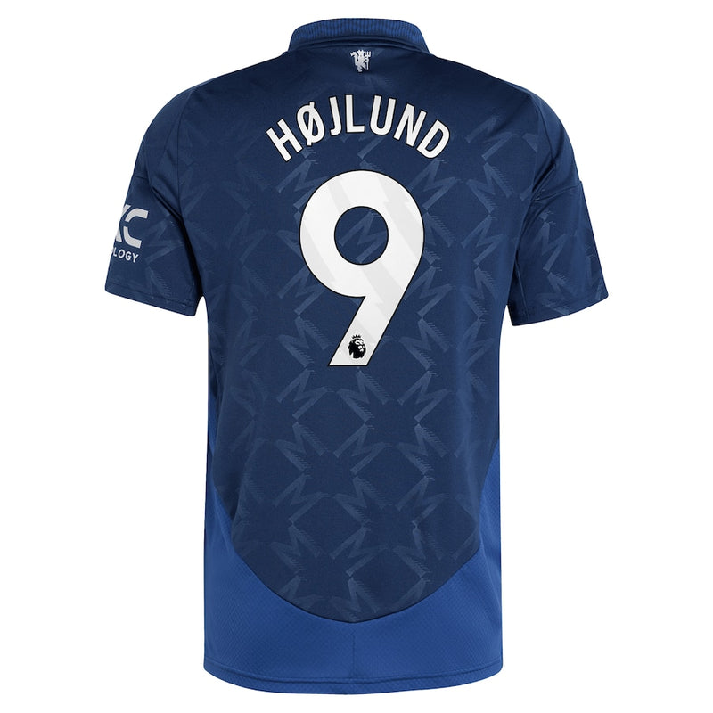 Rasmus Højlund Manchester United adidas 2024/25 Away  Player Jersey - Navy