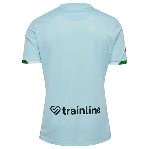 Real Betis Unisex Away  Customized Jersey   Light Blue 2025–26 Premium Fan Edition Soccer Jersey - Blue
