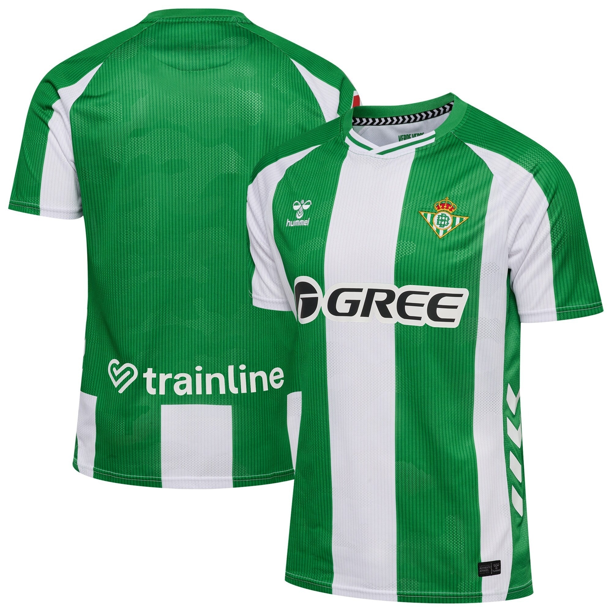 Real Betis Hummel Unisex Home 2025/26 Custom Jersey - Green - Jersey Teams World