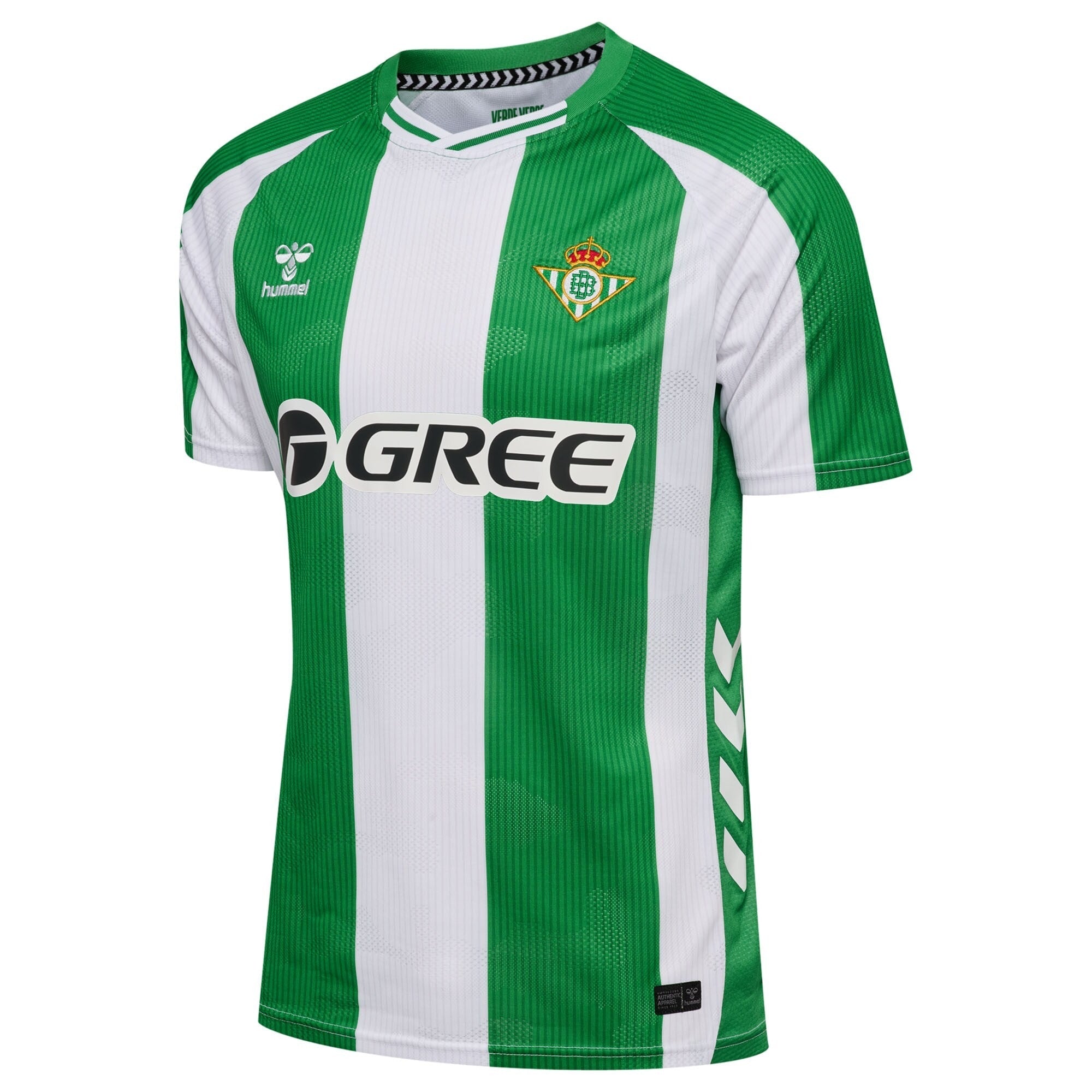 Real Betis Hummel Unisex Home 2025/26 Custom Jersey - Green - Jersey Teams World