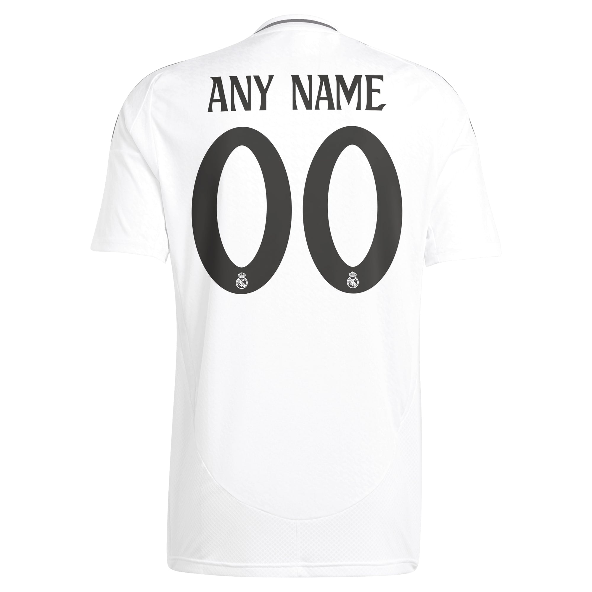 Real Madrid adidas 2024/25 Home Custom Jersey - White