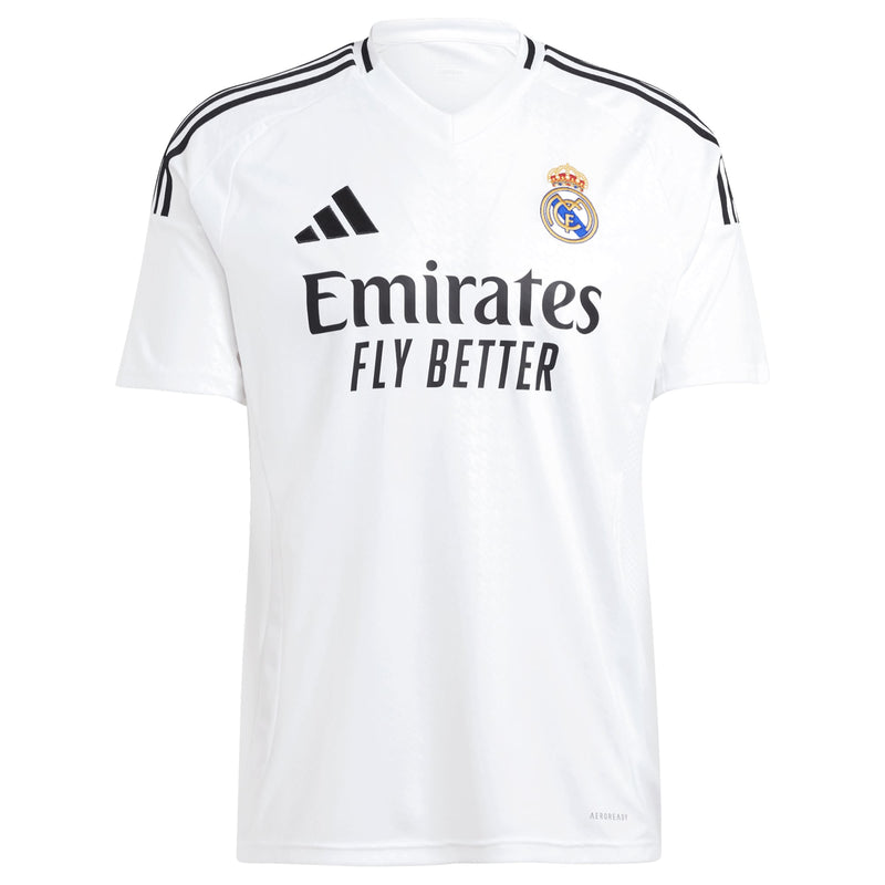 Real Madrid adidas 2024/25 Home Custom Jersey - White