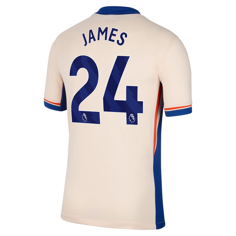 Reece James 24 Chelsea Nike 2024/25 Away Player Jersey - Orange