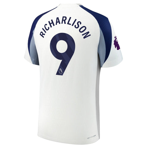 Richarlison Tottenham Hotspur  Home Player Jersey   White 2025–26 Premium Fan Edition Soccer Jersey - White