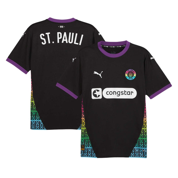 St. Pauli Puma 2024/25 Third Jersey - Black