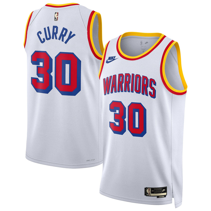 Stephen Curry Golden State Warriors Nike Unisex 2024/25 Swingman Jersey - White - Classic Edition