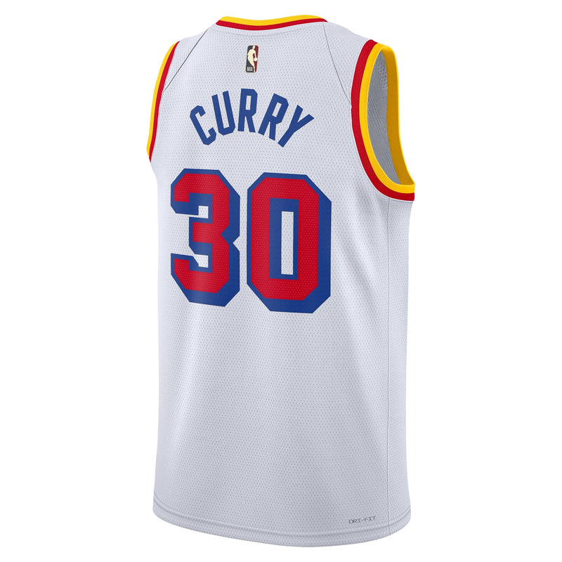 Stephen Curry Golden State Warriors Nike Unisex 2024/25 Swingman Jersey - White - Classic Edition