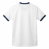 TEAMSFANSSHOP Men's Blank Soccer Jersey - White & Navy Blue Athletic Kit