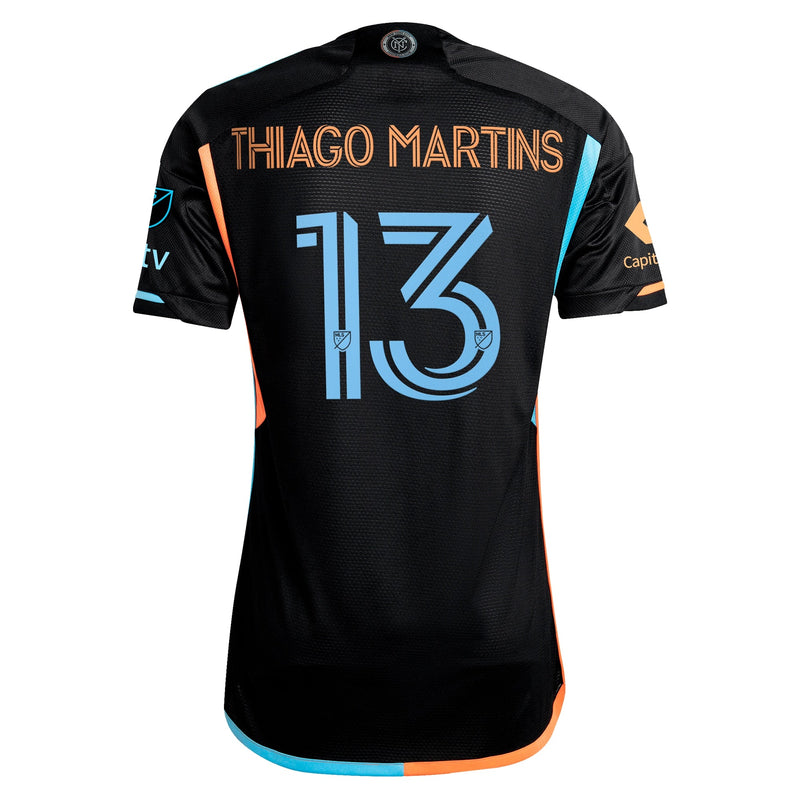 Thiago Martins New York City FC adidas 2024 24/7 Kit Player Jersey – Black