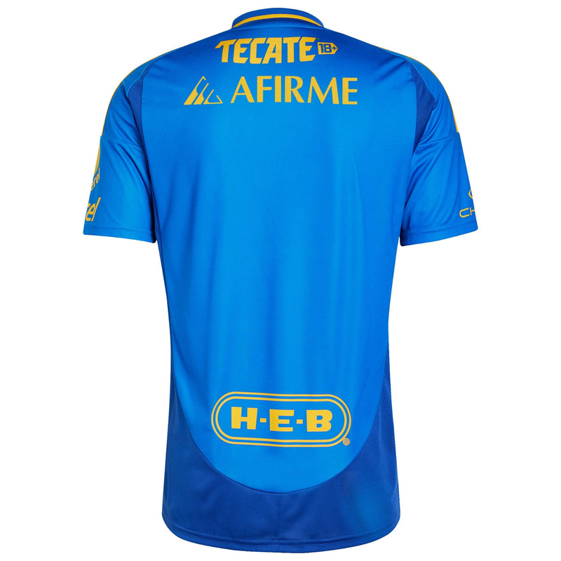 Tigres UANL adidas 2024/25 Away Custom Jersey - Blue