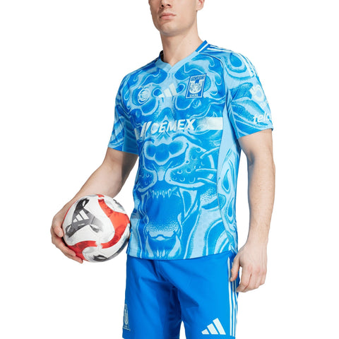 Tigres UANL  Away Jersey   Blue 2025–26 Premium Fan Edition Soccer Jersey - Blue