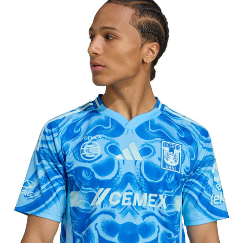 Tigres UANL adidas 2025/26 Away Jersey - Blue