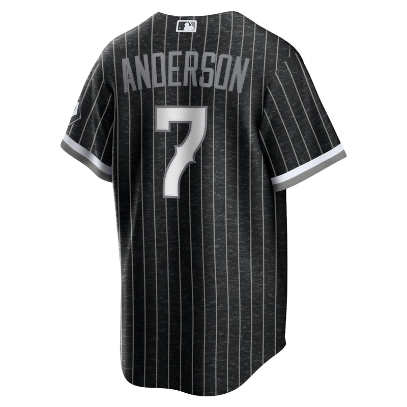 Tim Anderson Chicago White Sox Nike City Connect Player Jersey - Black