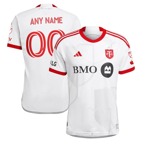 Toronto FC adidas 2024 GTA Kit Custom Jersey – White
