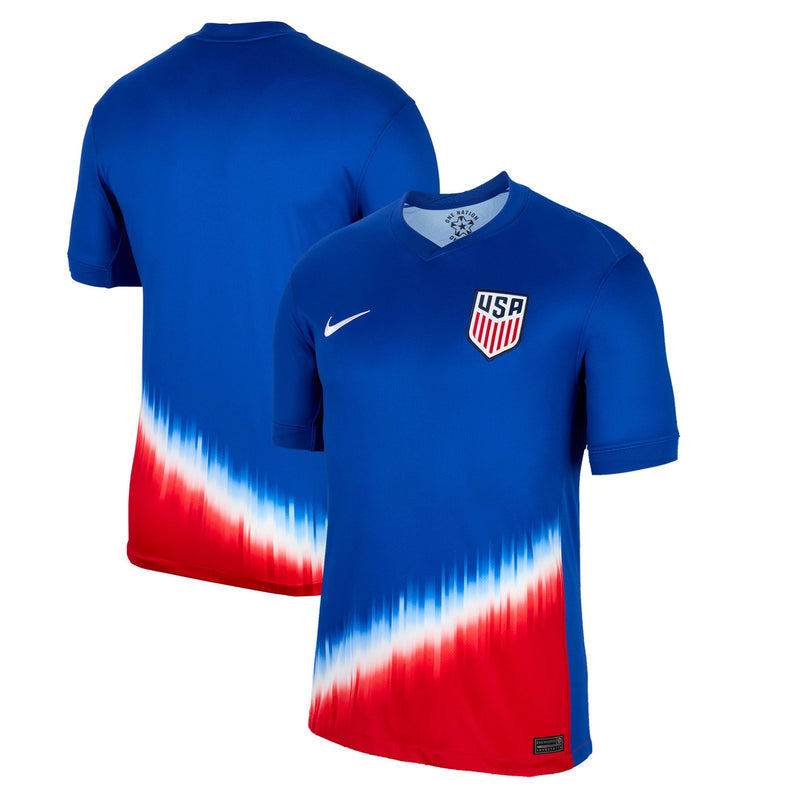 USMNT Nike 2024 Away Custom Jersey - Blue