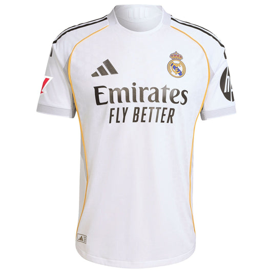 Vini Jr. Real Madrid adidas 2025/26 Home Authentic Jersey - White